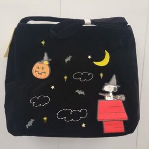 NEW Her Universe Peanuts Snoopy DogHouse & Woodstock Halloween Hobo Shoulder Bag